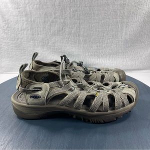 Keen | Whisper Waterproof Sandals Agate Gray/Opal Blue Size 8 Hiking